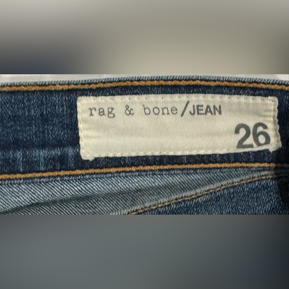 Rag and Bone Women’s Distressed Skinny Jeans Size 26 - Picture 6 of 11